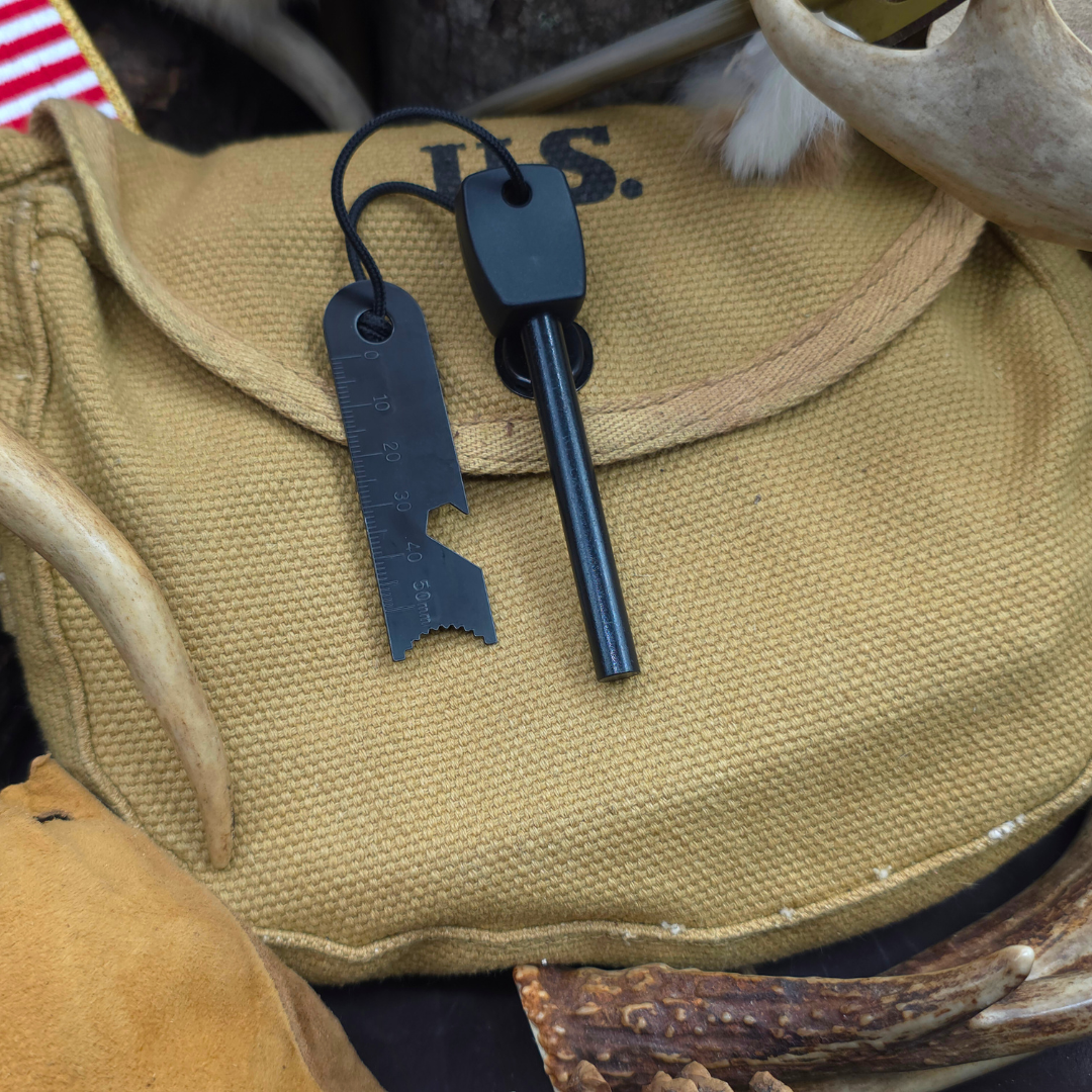 FLINT Fire Starter Rod & Steel Striker